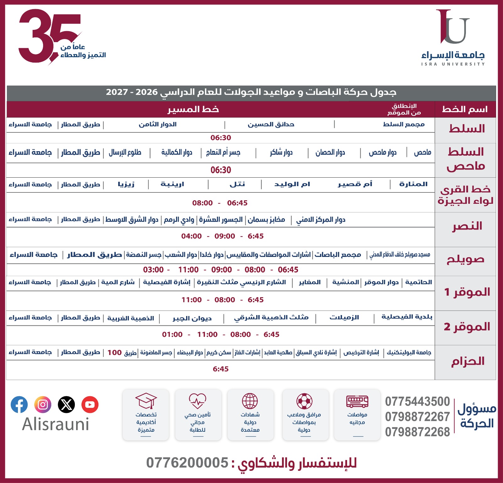 حركة الحافلات 6