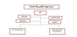 الهيكل التنظيمي - كلية الصيدلة